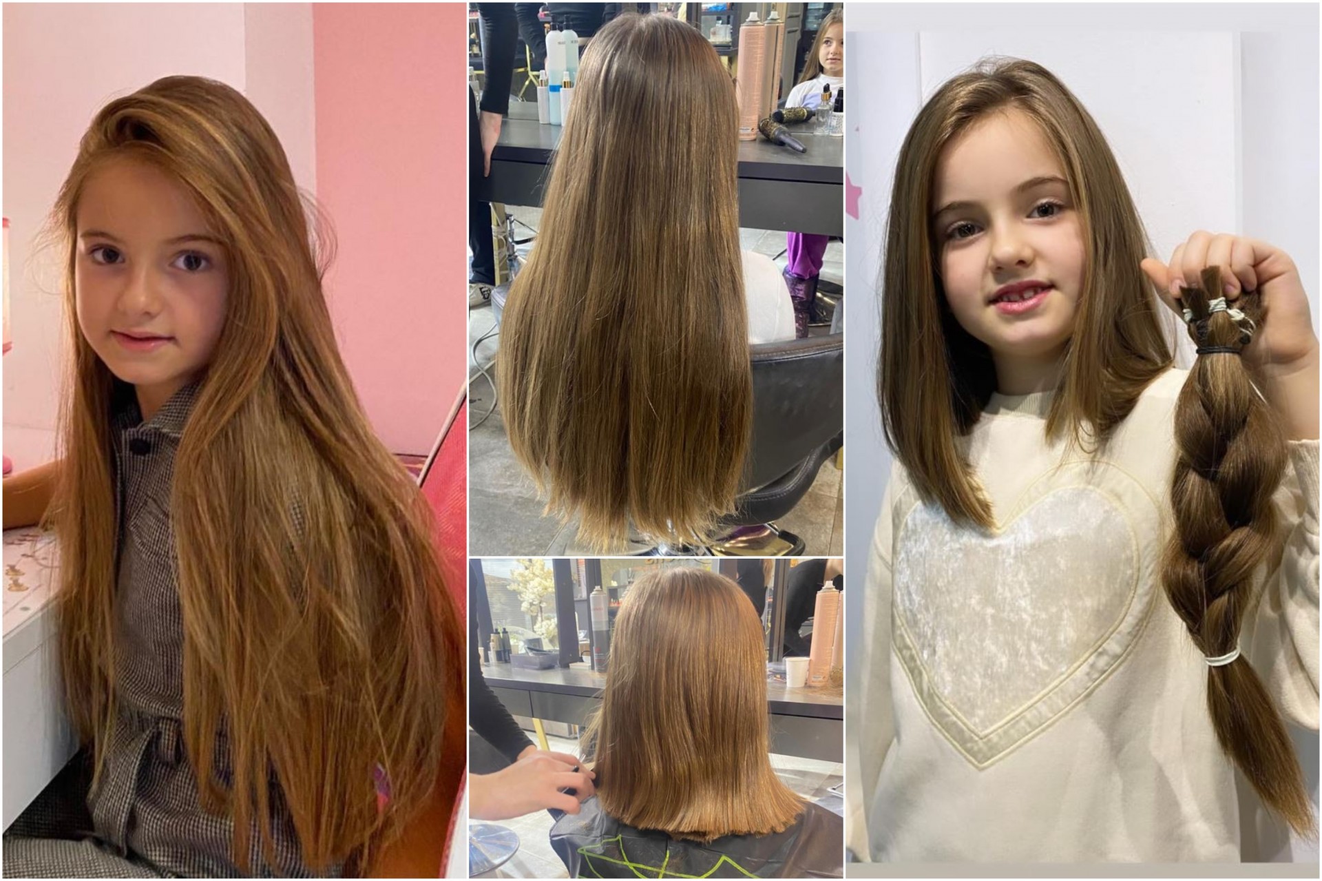 Малата Дина по две години повторно донираше коса за децата болни од рак: За посреќно детство на сите дечиња