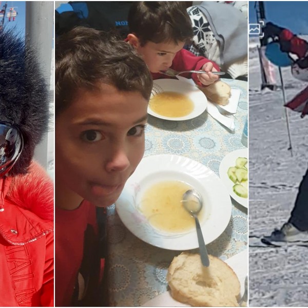 Снежни лудории, па топла супа по скијањето на Маврово: Ребека сподели како ужива со семејството