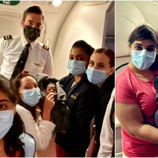 Жена се породи во авион на „Катар Ервејс“: Бебето го доби името на докторката која ја породи
