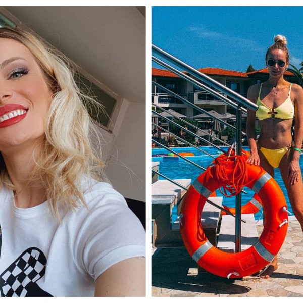 Стил на денот: Јана Серафимова во совршен летен комплет за на плажа