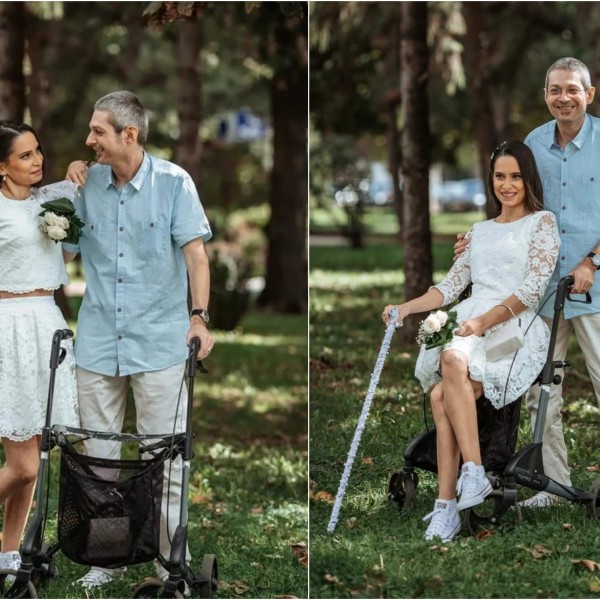 Судбинска љубов ги спои Јелена и Зоран: И двајцата имаат мултиплекс склероза, „ретките наоѓаат ретки“