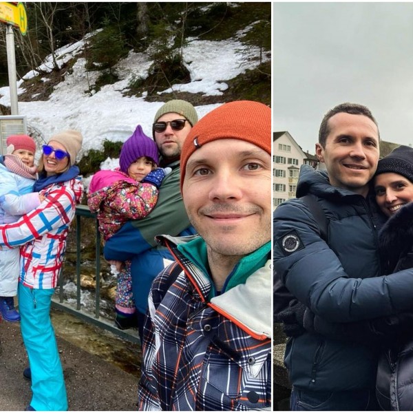 По романтична прошетка во Цирих, на зимување во Австрија: Водителката Александра ужива со семејството
