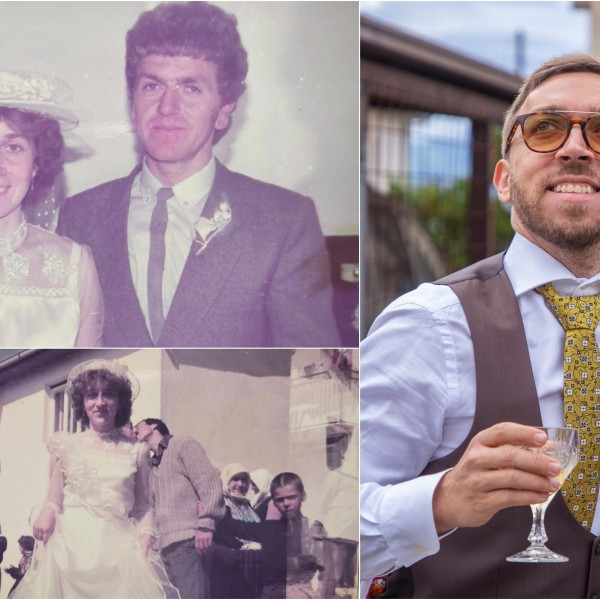 „Родители како од учебник извадени, среќа е што сте мои“: Горан Папаз емотивен за 40 годишнината од брак на неговите родители