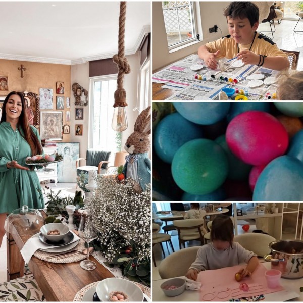 Празнична атмосфера во домовите на познатите дами: Од Наташа Беквалац, преку Славица Роквиќ, до Сека Алексиќ - имаа една задача да вапцаат најубави велигденски јајца