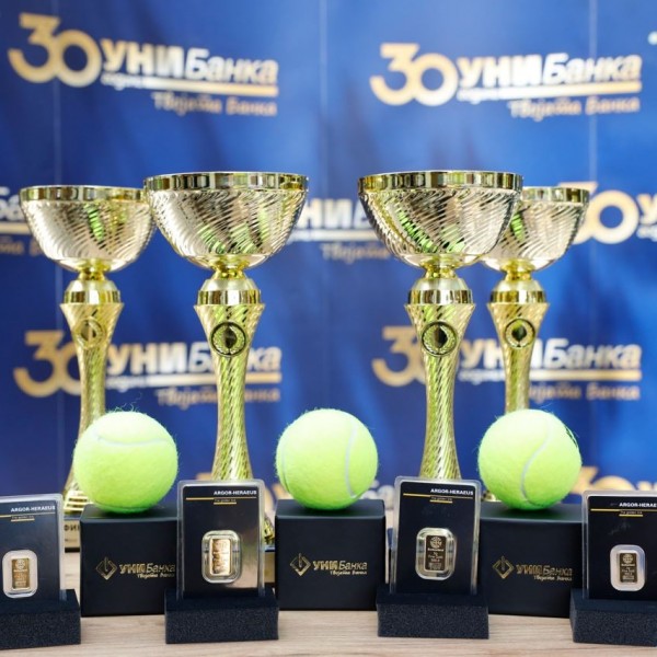 УНИБанка успешно го одржа четвртиот тениски турнир „UNIBank Invitational 2024„