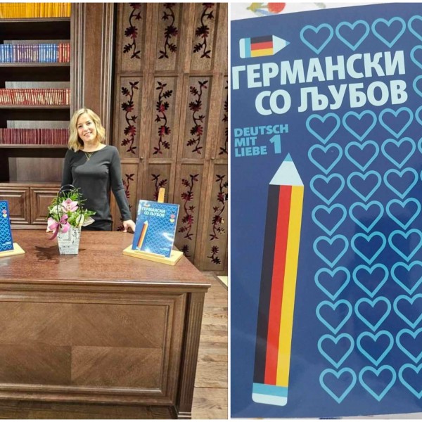 Интервју со професорката Смиља Христовска: Првата дигитализирана книга „Германски со љубов - Deutsch mit Liebe 1“ на многумина ќе им го олесни учењето на германскиот јазик